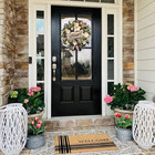 Spring Summer Wreath For Front Door farmhouse Magnolia Porch Decoration front Do