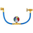 Self-sealing R134a Refrigeration Recharge Hose Kit Ac Charge Hose W gauge Us