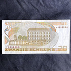 1985 Austria 20  zwanzig  Schilling P148 Banknote  