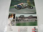 Vintage 1981 Champion Plugs Motorcycle Racing Calendar Good For 2026