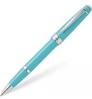 Cross Bailey Light Rollerball Pen  Polished Teal Resin Chrome New At0745-6