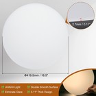 16 5  Diameter Lampshade Diffuser 2 7mm Round Diffuser Translucent White