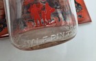 Vintage Glass Milk Bottle Dairylea Half Pint 4 5  