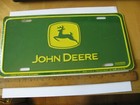 John Deere  Green Yellow Brand New Sealed  License Plate  6  X 12  Made In Usa