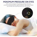 1pc Eye Mask Soft Padded Sleep Shade Cover Rest Relax Blindfold Lightweight