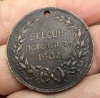 Vintage 1902 Veiled Prophet Token Coin St  Louis-1 25 