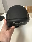 Samshield Equestrian Helmet Matte Black Silver Size 7 1 8 Liner Is 6 7 8