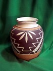 Isleta Polychrome Vase By Stella Teller - Big   Beautiful 