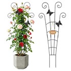 2 Pack 30 Inch Metal Plant Trellis For Indoor Outdoor Climbing Plants  Easy
