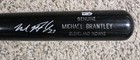 Michael Brantley Signed Auto Game Issued Louisville Slugger Bat Indians Mlb Holo