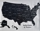 Set Of 2 Scratch Off World Map Poster And Detailed United States Map