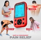 Tens Unit Muscle Stimulator Pain Relief Ems Electro Shock Therapy Pulse Massager