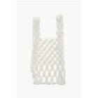 Last Frame Checked Tote Bag With See-through Details     100  Original
