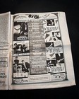 Early R e m  Alternative Rock Band W  Michael Stipe 1983 Concert Advertisement  