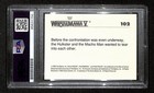 Hulk Hogan Hof Signed auto 1990 Classic Wrestlemania Card  102 Psa dna 200402