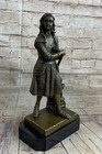 Vintage French Antique-style Solid Bronze Statue Of Joan Of Arc   fremiet  Gift