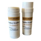 Natural Deodorant Leather Scent   Handmade   Aluminum-free