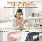 450w Electric Hand Mixer 5-speed Large Handheld Mixer Food Mixer With 304 Stain