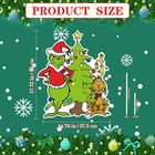 Christmas Yard Sign Decorations Xmas Yard Art Garden Christmas Holiday Decoratio