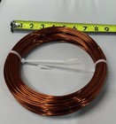 H200 Copper Magnet Wire-14 Awg - 200  c Class N Enameled Winding Wire  Hand Coils