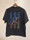 Vintage 90s Black Garth Brooks Fresh Horse Country Concert Tour T Shirt Size L