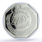 Kenya Paradise Casino Fantasy Token 200 Shil  Pr 70 Pcgs Silver 1978 - 1980 Fm