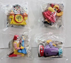 Vintage 1993 Mcdonald s European Happy Meal Band Toys Set Of 4  new