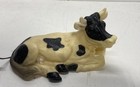Vintage Telemania Hac Cs-323 Novelty Cow Telephone Holstein Spotted Landline