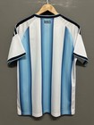 Argentina World Cup Home Jersey  blank    Messi  10  