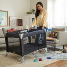 Cosco Kids Baby Playpen Funsport Portable Baby Play Yard  Noir Dot
