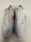 Nike Court Borough Low 2 Gs White pink Leather Low-top Lace-up Kids Us 7 Eu 40