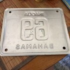 Inagua  Bahamas Motorcycle License Plate  69 