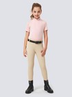 Fitst4 Sports Girls Riding Pants Full Seat Kids Equestrian Large  Khaki 