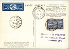 1938 Casablanca Maroc Aviation Air France Picture Postcard Cover To Paris