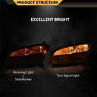 Headlight Assembly Pair Halogen For Chevy Trax 2013 2016 Gm2502401 Gm2503401