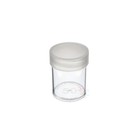  10  Brand Round Clear Plastic  half Dollars  Size Coin Storage Tube Natural 