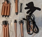 5 In 1 Curling Wand   Iron Set W  5 Interchangeable Barrels