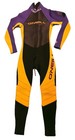 Vtg O   neill Wetsuit Purple   Yellow Full Body Surf Suit Sz Men   s Med Style 9092