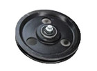 5 1 2  Cable Sheave Pulley With Shaft - Cast Iron For Ext Spring Garage Door