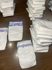 Luvs Ultra Leakguards Diapers  Vintage Barney Designs Cloth Backed 51 Total