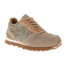Roper Giddyup Embroidered Lace Up  Womens Beige Sneakers Casual Shoes 09-021-179