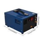Portable 12v 110v Air Compressor Air Gun Paintball High Pressure Pump 30mpa 