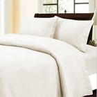 Branded Bedding Collection 1000tc Egyptian Cotton Select Size Ivory Solid