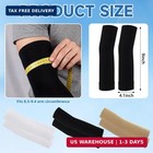 Twistover 6 Pcs Diabetic Sensor Covers Diabetes Arm Band Reusable Fistula Sleeve