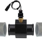 Adjustable Electric Fan Control-ler 1 8 Npt Thermo-stat Switch 42mm Hose Fitting