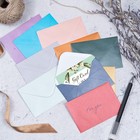 Gift Card Envelopes - 100-count Mini 4 X 2 7 Inches  Metallic  10 Colors