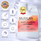 Monomer Acrylic Nail Liquid 4oz For Acrylic Powder - Professional Acrylic Liquid