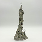Rawcliffe Fine Pewter Fantasy Castle Sculpture Bob Marcus   1989 10   