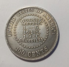 Usa 1878 Metric Goloid 100 Cents Econum  a Fantasy Coin  Rare