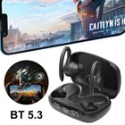 Bluetooth 5 3 Headset Wireless Earbuds Earphones Stereo Headphones Ear Hook